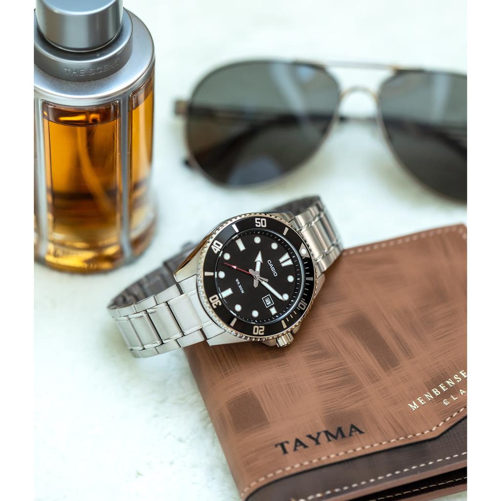 Zegarek Męski Casio Mdv-107D-1A1 Wr200 + Box