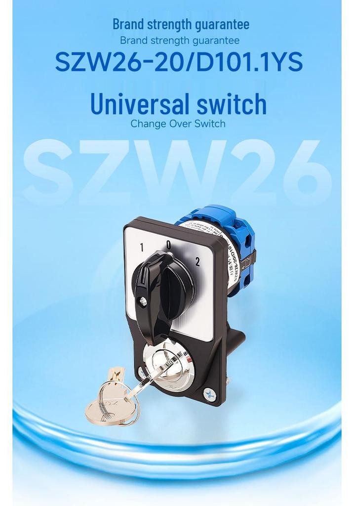 Zhuochao SZW26-20/D101.1YS 3-Speed Switch with Electronic Locking