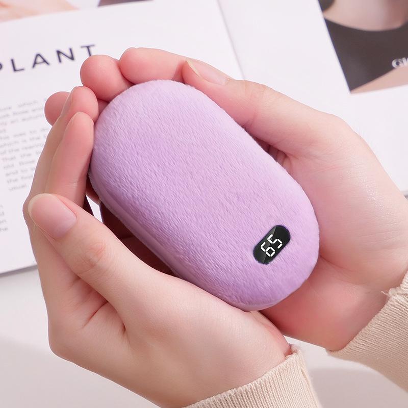 Scaldamani Magnetico Peluche Ricaricabile USB 2025 con Display Digitale