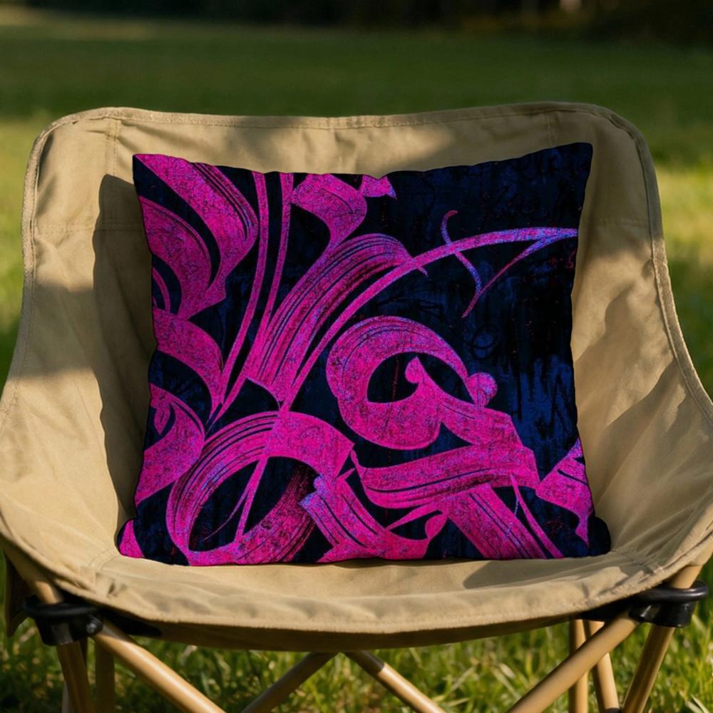 PPokras LLampas Art Cushion Cover Soft Reversible  Durable Pillow Cover  MultiScene Use for Home  Car Daily Comfort