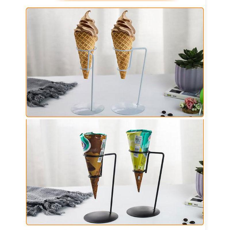 Ice Cream Cone Display Stand Birthday Wedding Popcorn With Base Can Be Reused.