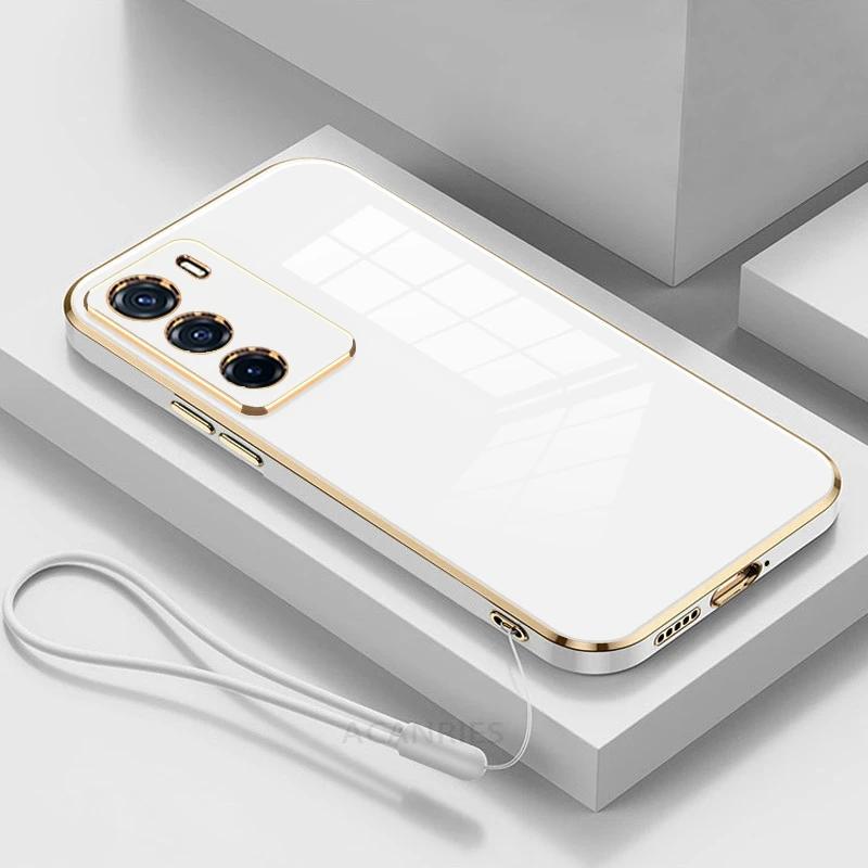 Plating Case For OPPO Reno 13 12 11 Pro F A80 A60 A40/M A98 A79 A58 A78 A38 A96 A76 A36 4G 5G Soft Silicone Phone Cover
