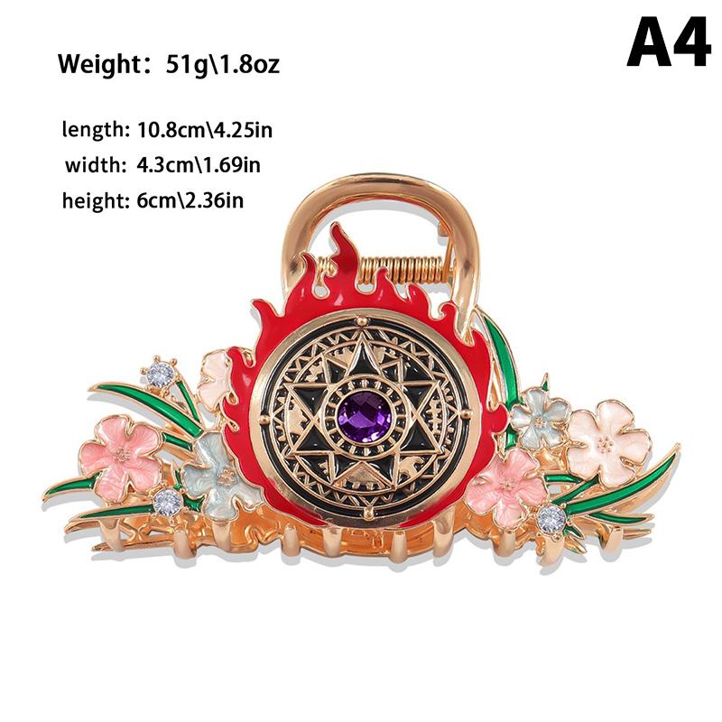 Cute Creative Cartoon Hair Claw Zinc Alloy Dragon Hair Claws Claw Clip Hair Accessories For Women Girls