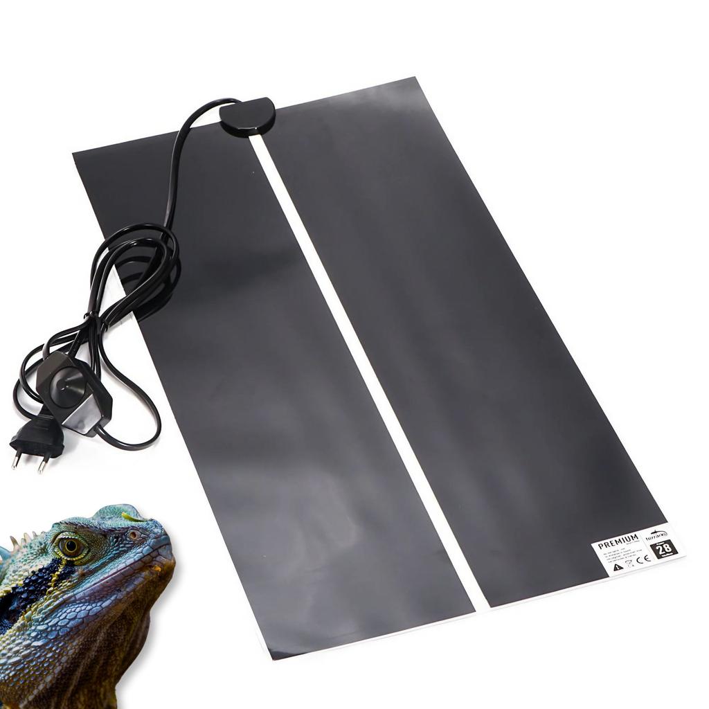 Heating mat 53cm x 28cm 28W with regulation.