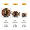 Non-Toxic Moon A3/A4/A5 Size Wood Jigsaw Puzzle With For Adults Children Not Common Shape A Gifts For Parent-Child Games And Family Fu