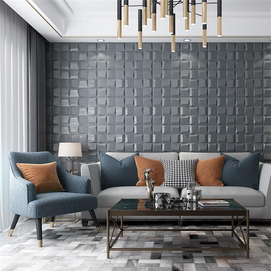 5-10Pcs 3D Effect Self-Adhesive Waterproof Foam Brick Wallpaper Loosely Pasted To Create Anti-Collision Bedroom Wall Quality
