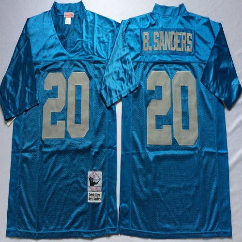 Retro Vintage Lions Tým 20 Americký Fotbalový Dres Vyšívaný Sportovní Oblečení Unisex Bavlněná Směs Limitovaná Edice
