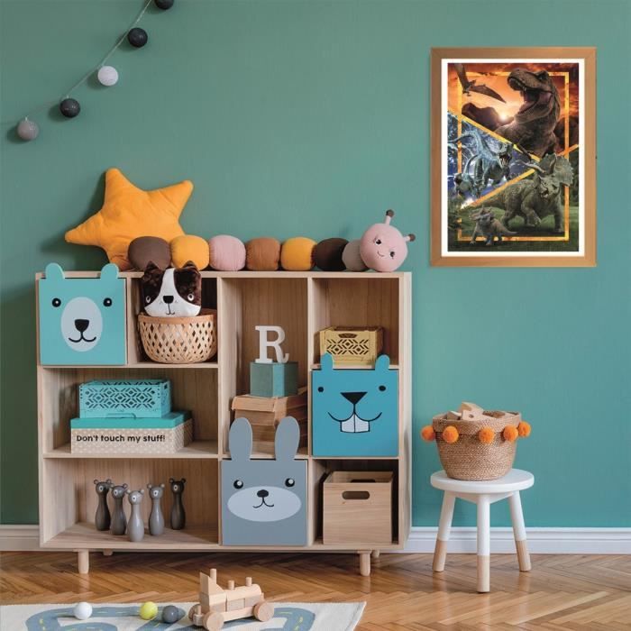 CLEMENTONI Puzzle 104 pièces Jurassic World Super Color, Dès 6 ans