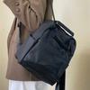 Korean Style Nylon Shoulder Bag Solid Color Waterproof Travel Backpack  Office Worker