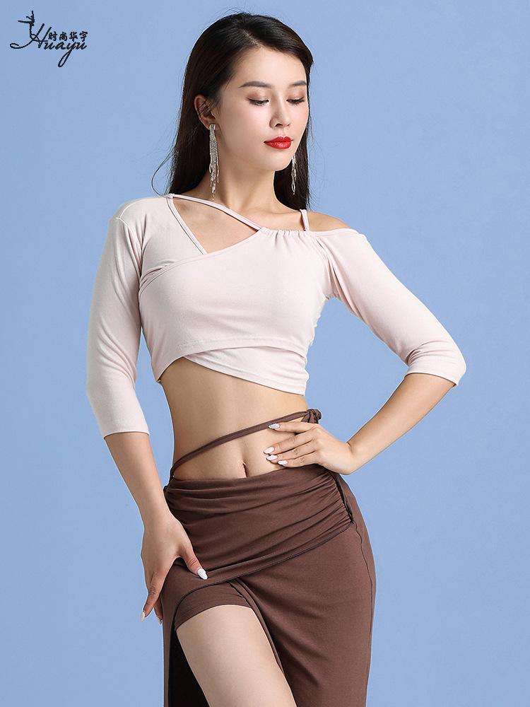 Belly Dance Modal Top: Sexy Oriental Costume for Women, Ideal for Adult Beginners and Training Teams