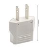 Portable Travel Plug Adaptor US To EU Plug Adapter Standard America Flat 2pin To European Round 2pin Socket Converter