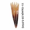 Buffalo Horn Horn Shape Hair Comb Ergonomic Handle Hair Scalp Massager  Home Use