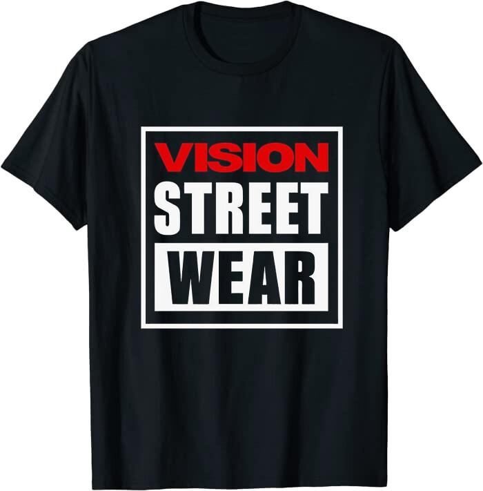 Vision Street Wear Classic Tee T-Shirt Size S-5XL Made in the USA S