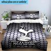 3pcs Tottenham Hotspur F.C Design Printed Bedding Set Duvet Cover Closure Includes 1 Duvet Cover & 2 Pillowcases Bedding Sets Home Decor Gifts