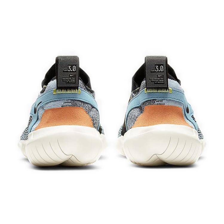 Nové Nike Free Rn Flyknit 3 2020 světle armádní modrá