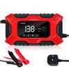 E-FAST 12V Auto-Stop Battery Charger for Motorcycles & Cars