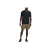 Under Armour Woven Series Solid Color Straight-Leg Athletic Shorts Men Bottoms Tent-Green 1351667-361