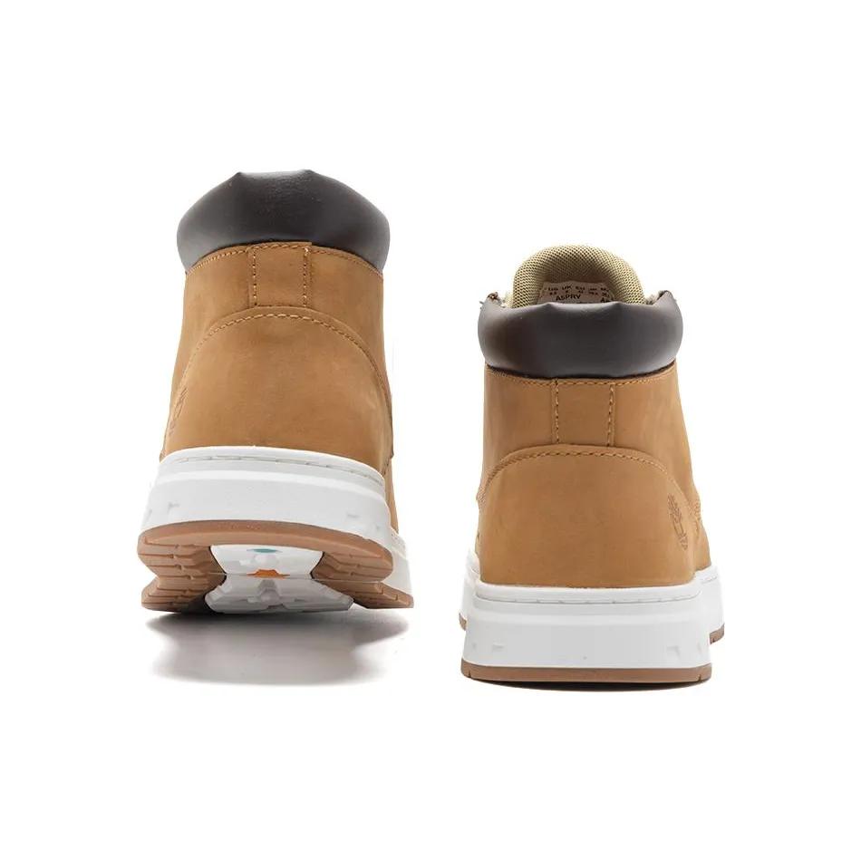 Timberland Maple Grove Leather Chukka Boots 'Wheat' (Unisex) Skate Shoes A5PRVM231
