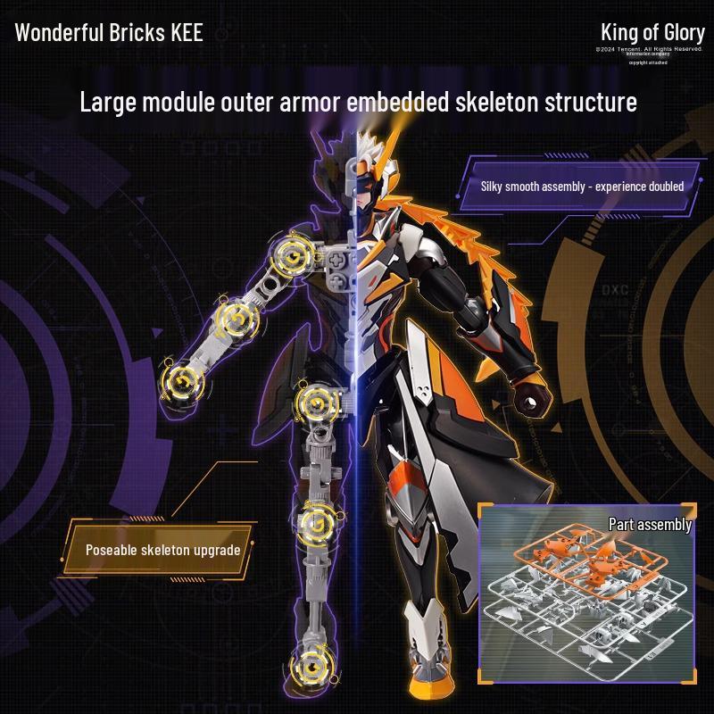 Sun Shangxiang Mecha Building Blocks - Compatible with LEGO, Action Figure Assembly Toy for Boys, Perfect Birthday Gift