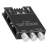 Power Amplifier Board Module Bluetooth Stereo Dual Channel AMP with Treble Bass Control ZK‑502T