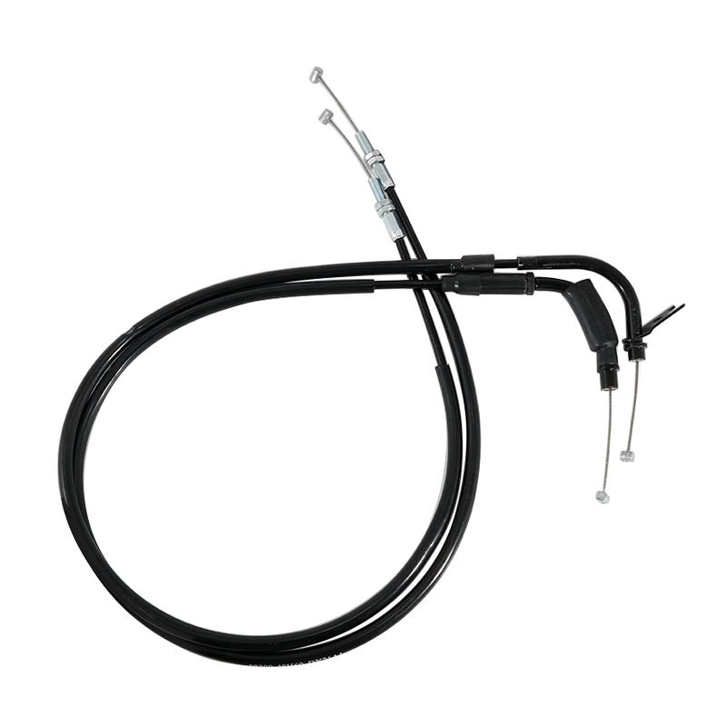 Motorcycle Push&Pull Throttle Cable Line Wires Parts For Suzuki GW250 Inazuma 2014-2017 OEM:58300-48HA0 58300-48HE0 58300-48HB0