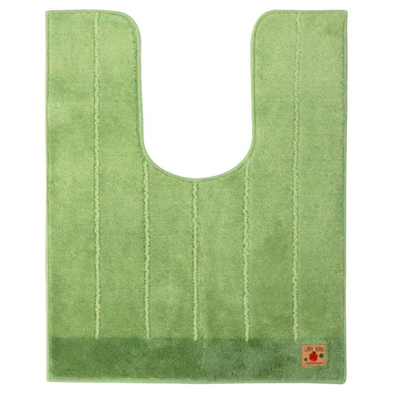Yokozuna Creation (Yokozuna) Shanful Toilet Foot Mat, Long, Green