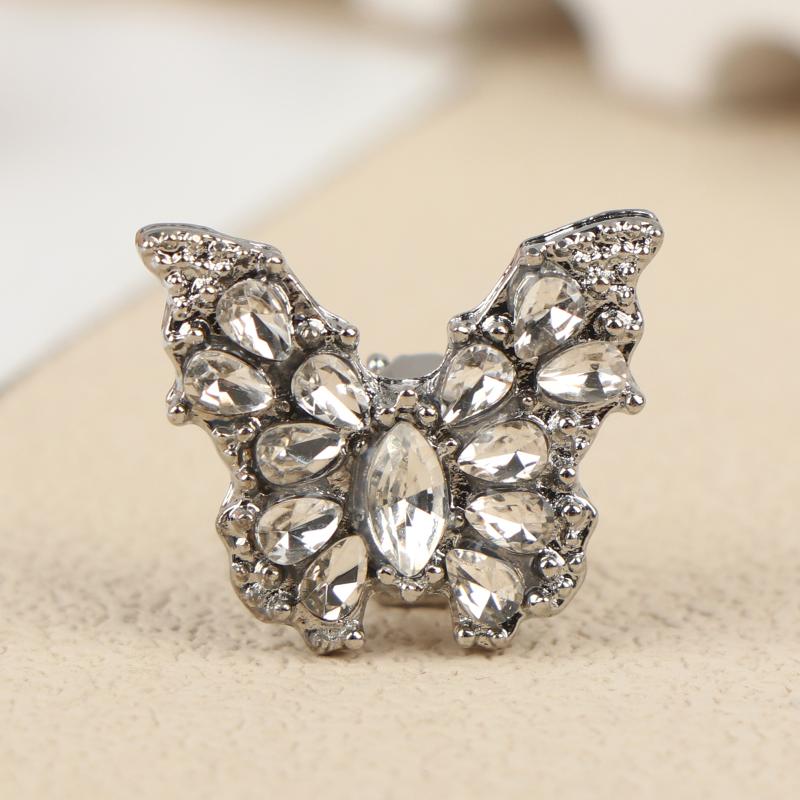 1Pair Butterfly Decor For Clip On Earbuds Open Ear Accessories Removeable Diy Earphone Decoration