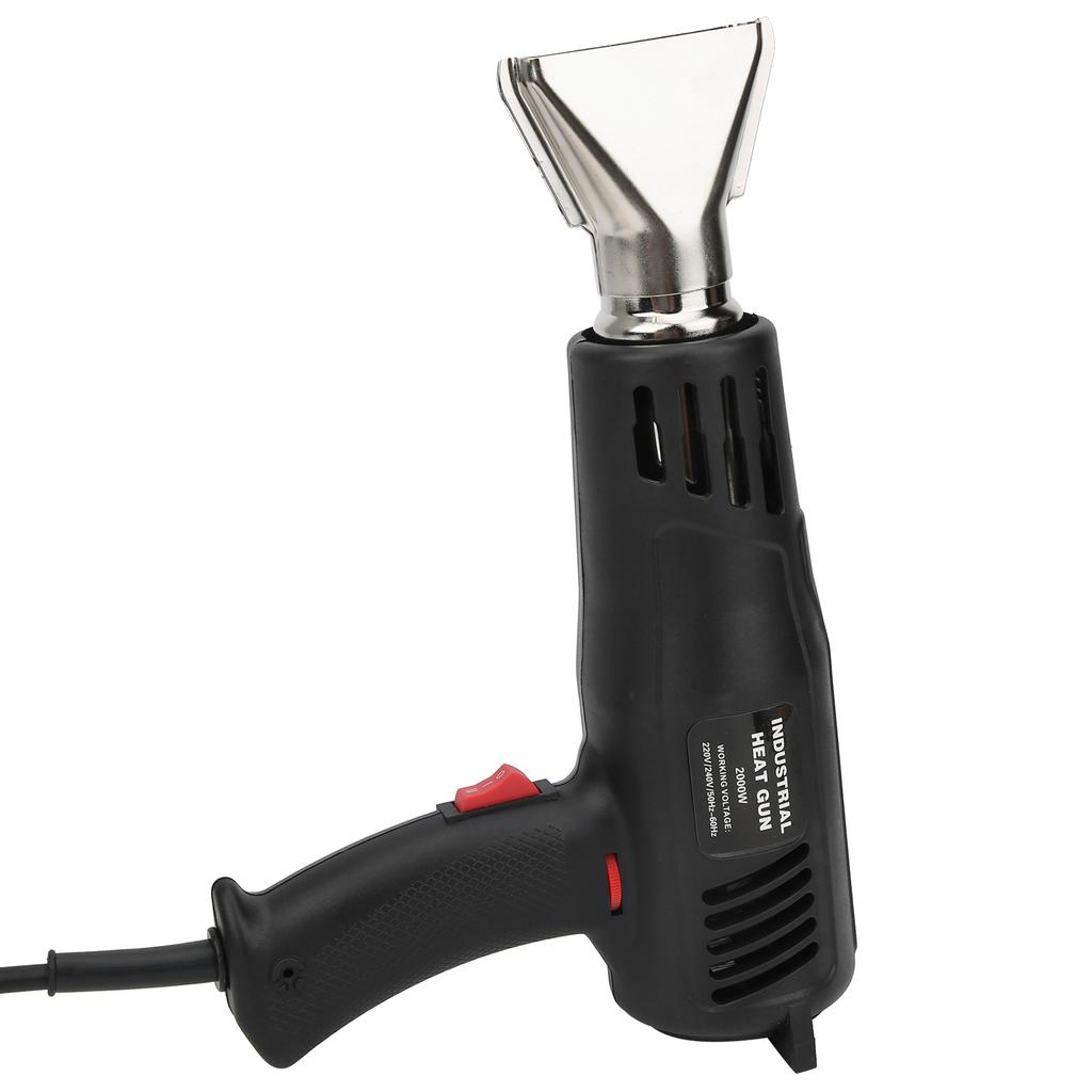 2000W Temperature Adjustable Hot Air Gun with Nozzles Industrial Tool