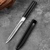 1Pc Portable Edc Pocket Knife Stainless Steel Sharp Fruit Knife Kitchen Steak Knife Barbecue Knife