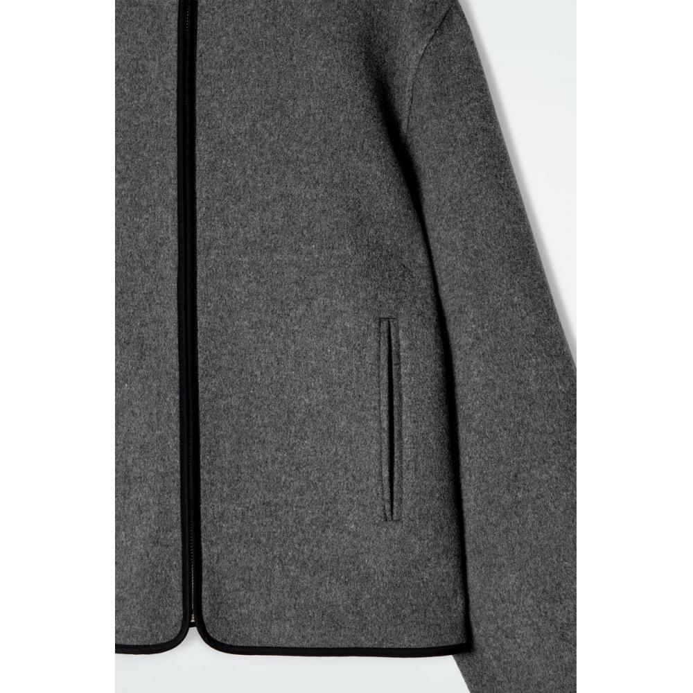 COS Japan Hooded Double Face Wool Jacket