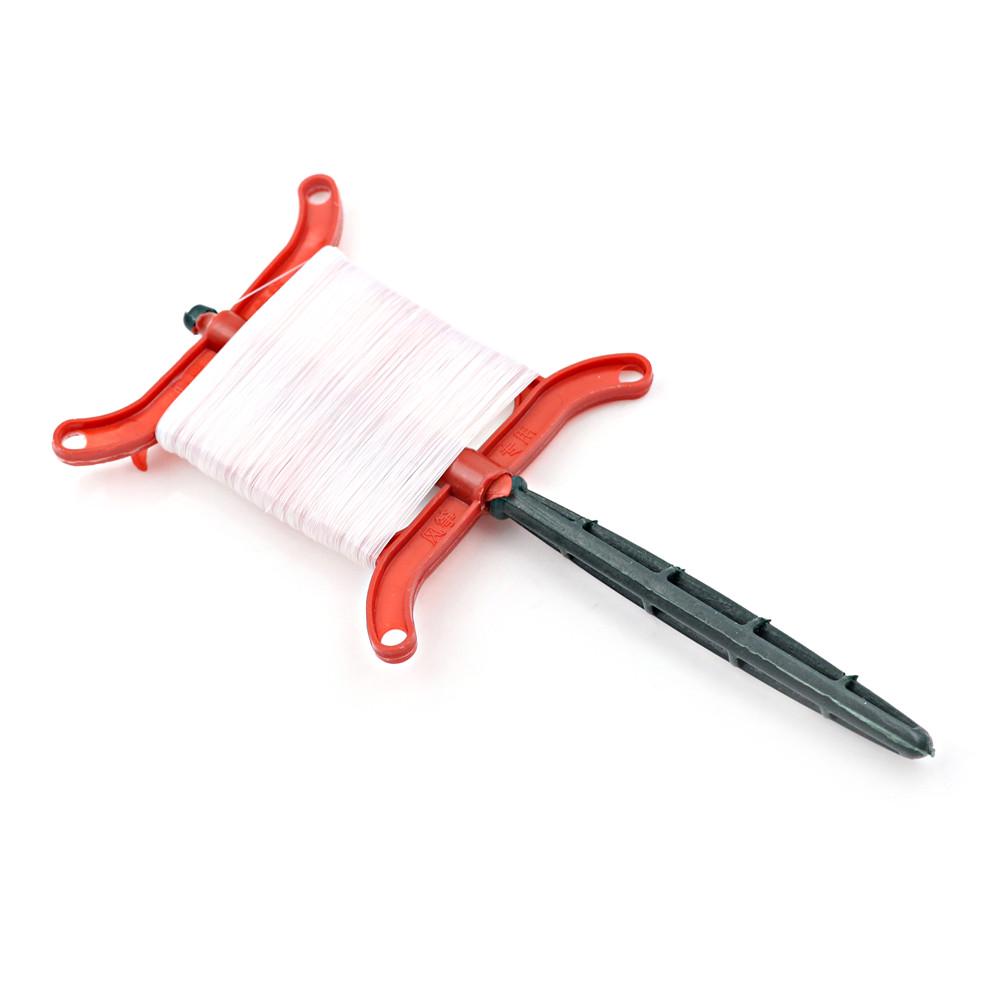 Linha de Kite Voador 50M Poliéster Cor Branca Linha Prancha Ferramentas de Voo de Kite ao Ar Livre