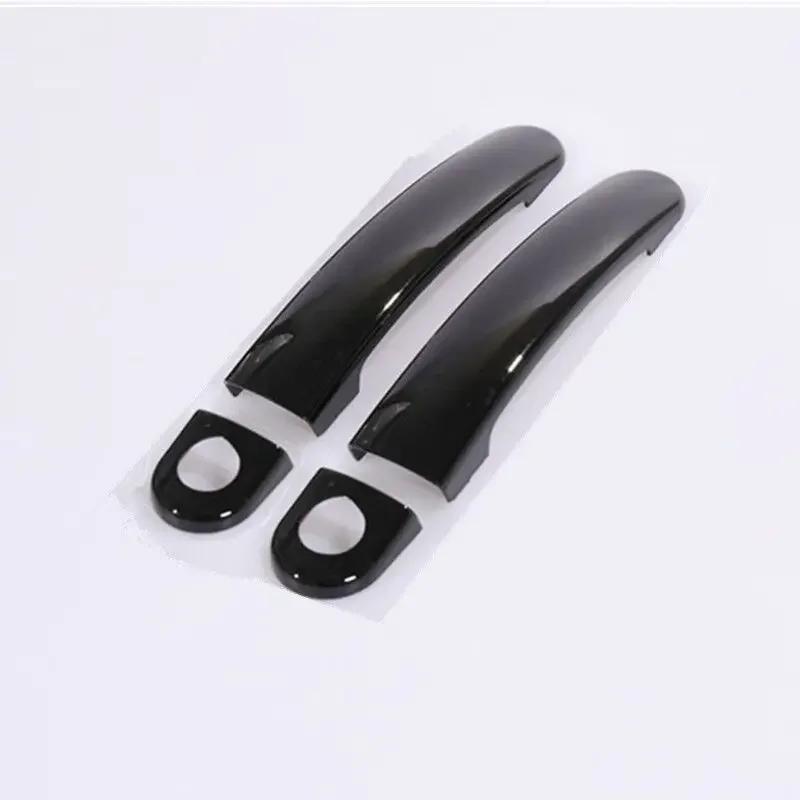 Pentru SEAT Ibiza 6J Mk4 6L Mk3 FR Cupra 2004-2016, negru lucios, crom, huse pentru mânerul ușii mașinii, accesorii de stil, autocolante