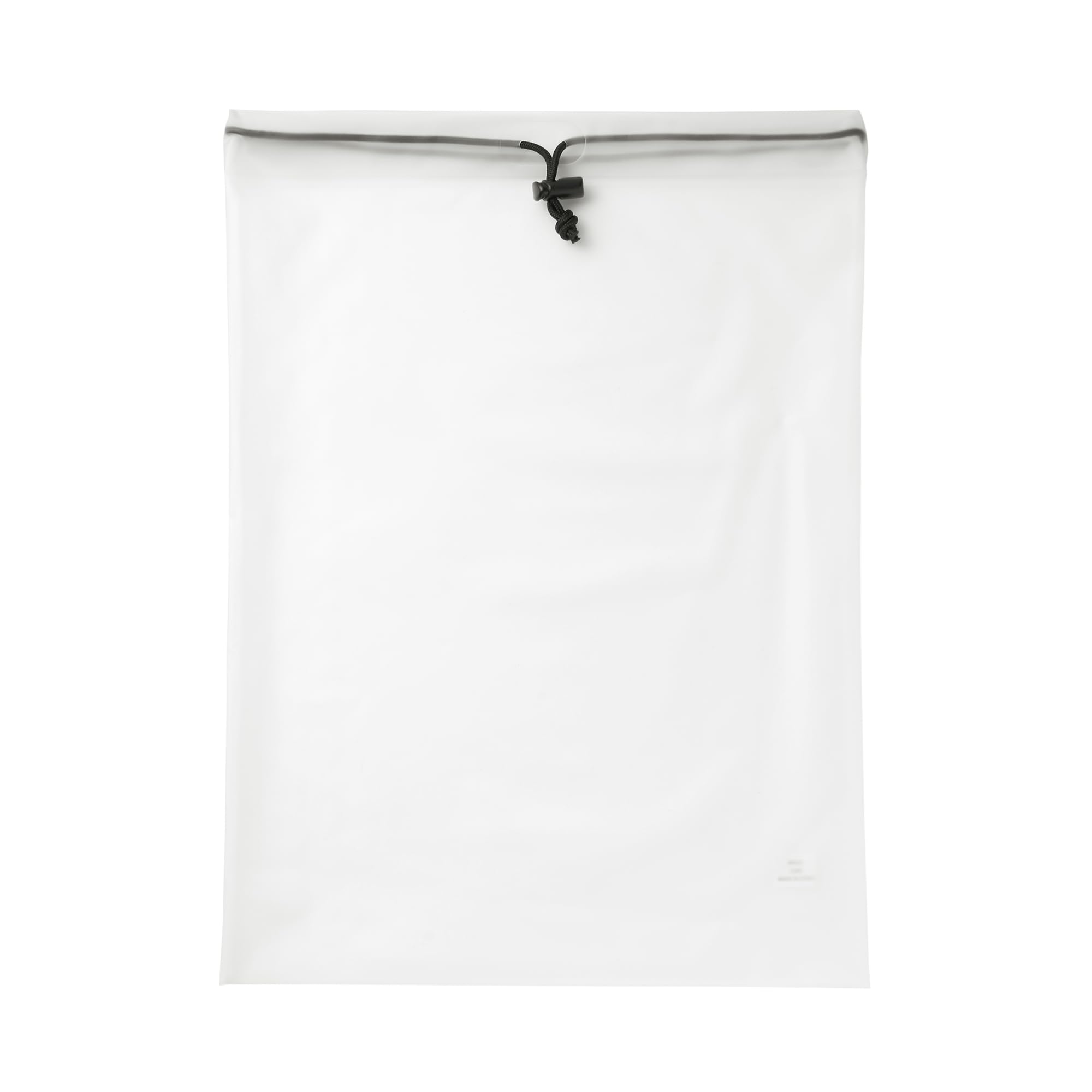 

MUJI TPU Drawstring Size NGC01A1A Bag, Off-White, L,