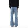 Spring and Autumn New American High Street Micro-Roll Jeans Men's Retro Water Washed Casual Pants