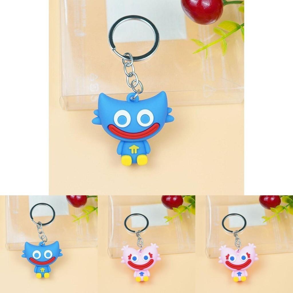 Stilvoller Poppy Playtime Silikon-Schlüsselanhänger für Anime-Liebhaber