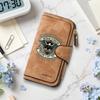 Patriotic Eagle Purse Fashion Long Wallet Multi Card Holder Casual Daily Clutch