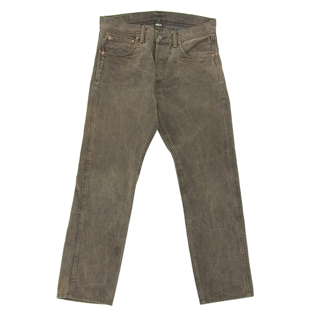 RRL Men's Gray Hair-on-Ido Patch Button Fly Cotton Chino Pants, Size 32x30 Bottoms 32x30 grayUsed