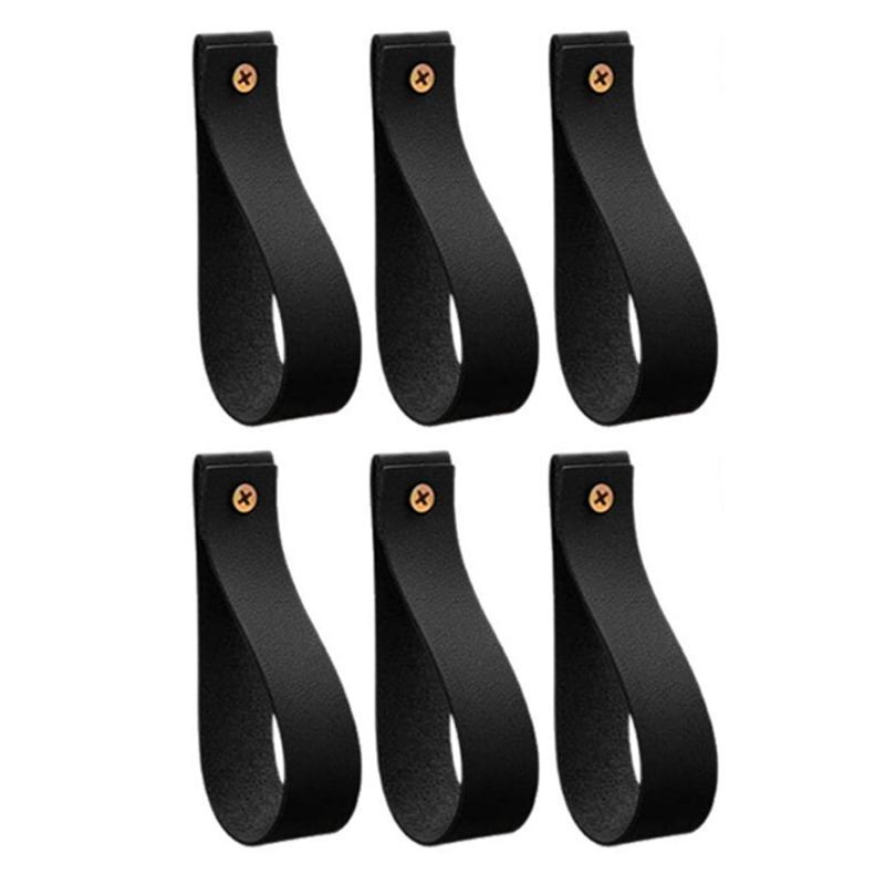 Strong Adhesive Wall Mount Hooks For Kitchen Bathroom Towel Hanging PU Leather And Metal Designs Straps
