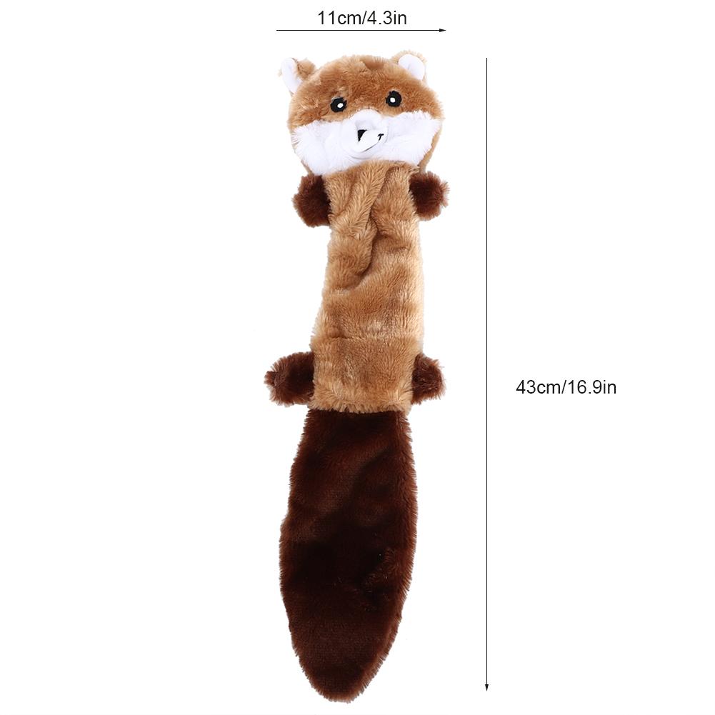 1 pcs Colorful Animal Shape Plush Dog Chew Bite Toy Pet Dogs Puppy Interactive Training Toys