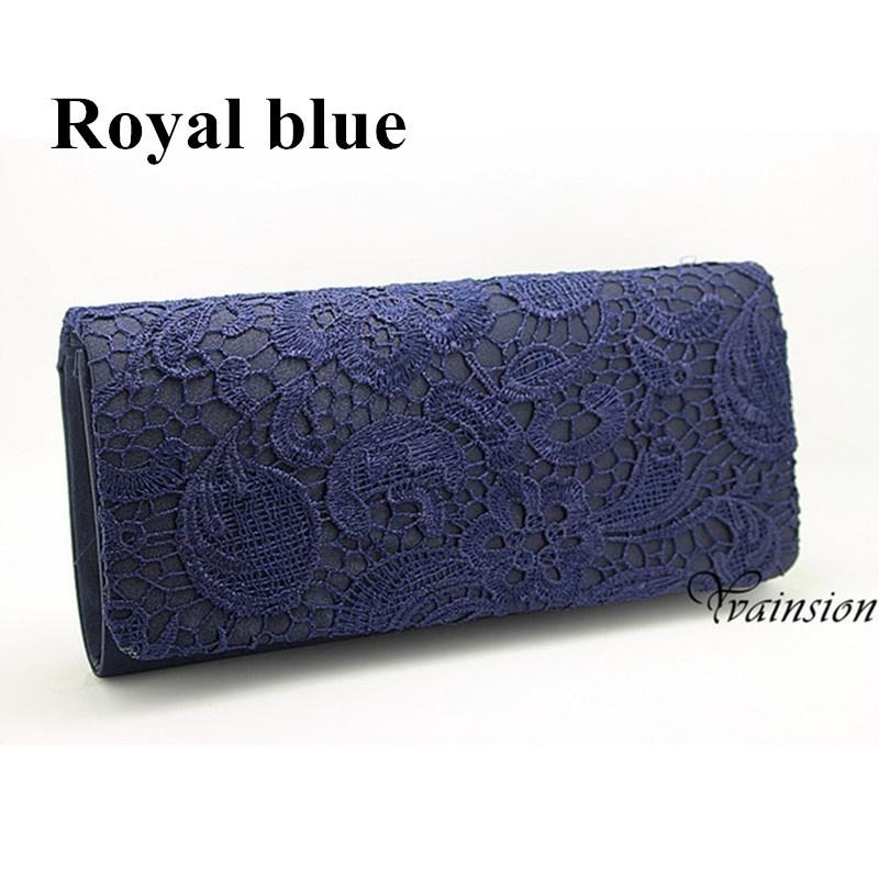 navy blue evening bolsa