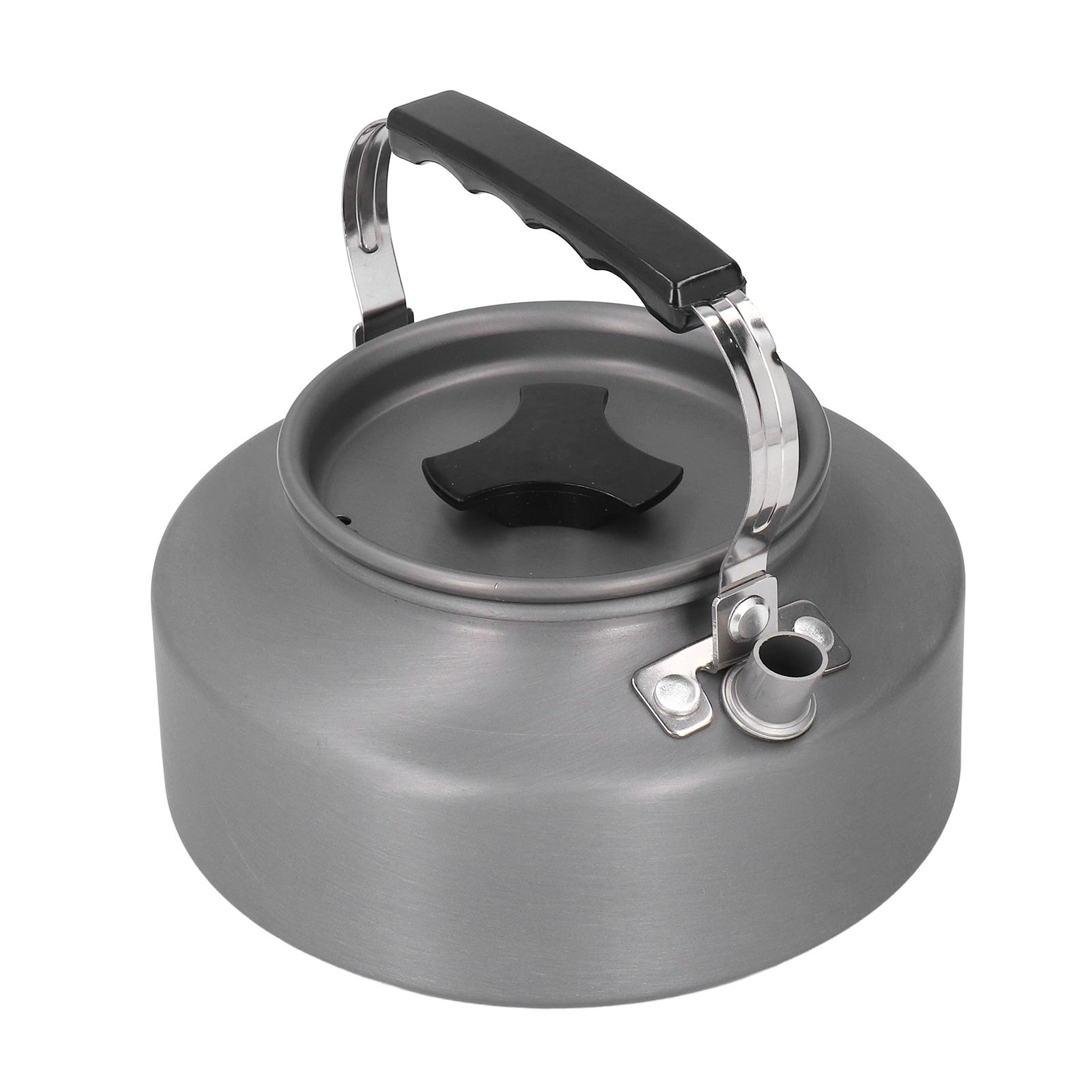 Outdoor Kettle 1.1L Anti Scalding Corrosion Resistance Portable Kettle Tea Coffee Pot for Outdoor Camping Picnic