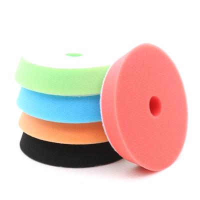 6-Inch Honeycomb Car Polishing Pad Set - 5-Piece Beveled Sponge for Grinding and Restoration