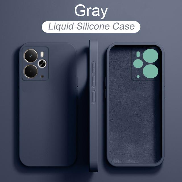 Weiche Flüssigsilikon Handyhülle Stoßfeste Hülle Für Realme 14 5G Realme 14T 5G