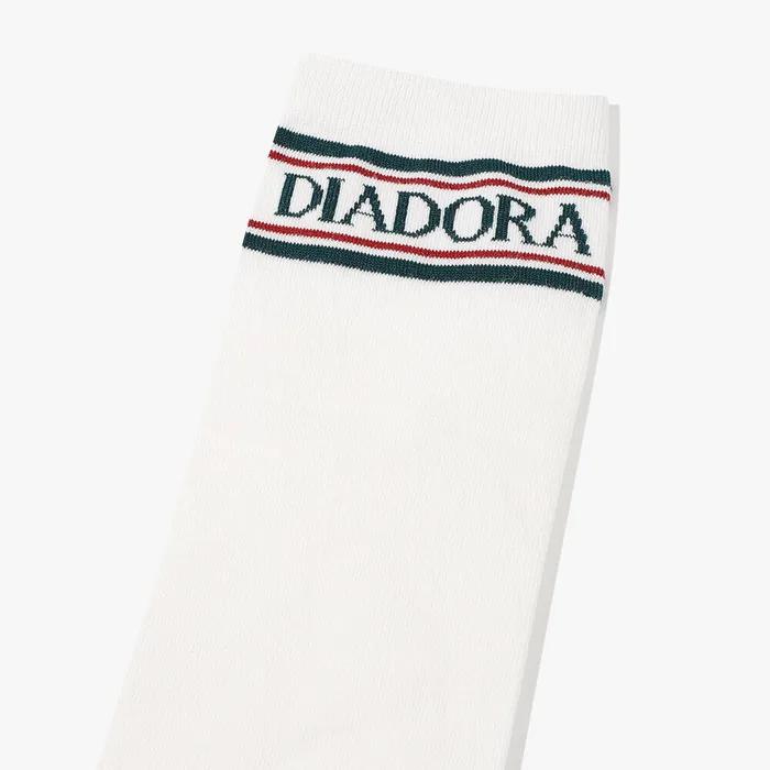Basic Knee Socks White