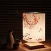 Retro-Nachttischlampe im chinesischen Stil – Hölzerne Tischlampe für warme Schlafzimmerdekoration