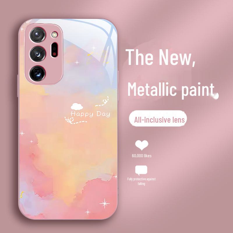 

Чехол для мобильного телефона Samsung Galaxy Note 8 Liquid Glass Gradient Color Pro Note 8 розовый