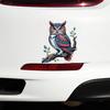 QT2012#15cm Owl High-Grade Self-Adhesive Vinyl Decal, Used for Car Windows, Bumper, Laptops, Waterproof Exterior Car Accessories