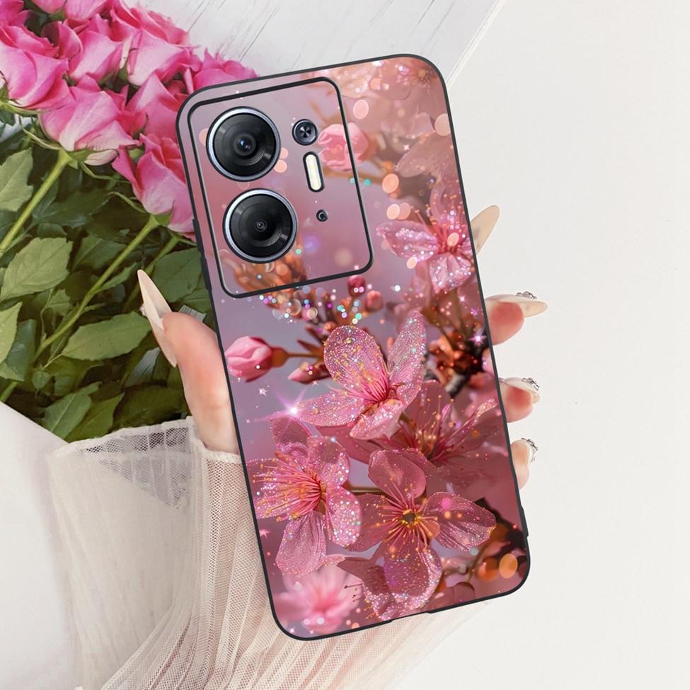 Phone Case For Infinix Hot 30 5G Cover X6832 Cute Cat Fashion Funny Painted Bumper For Infinix Hot30 5G Casing