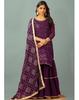 Indian Pakistani Sharara Kurta Dupatta Set Bollywood Top Tunic Kurti Salwar Kameez Punjabi Suit