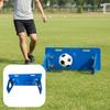 Foldable Soccer Return Board Polyethylene Adjustable Wall for Club Home